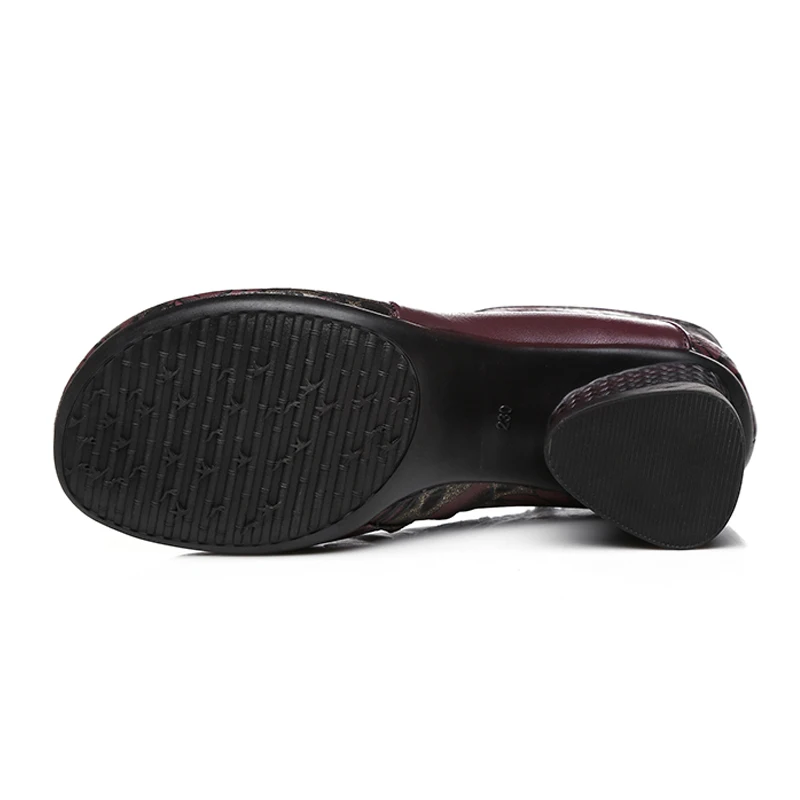 RUWB/женские уличные Модные леопардовые ботильоны из натуральной кожи женские