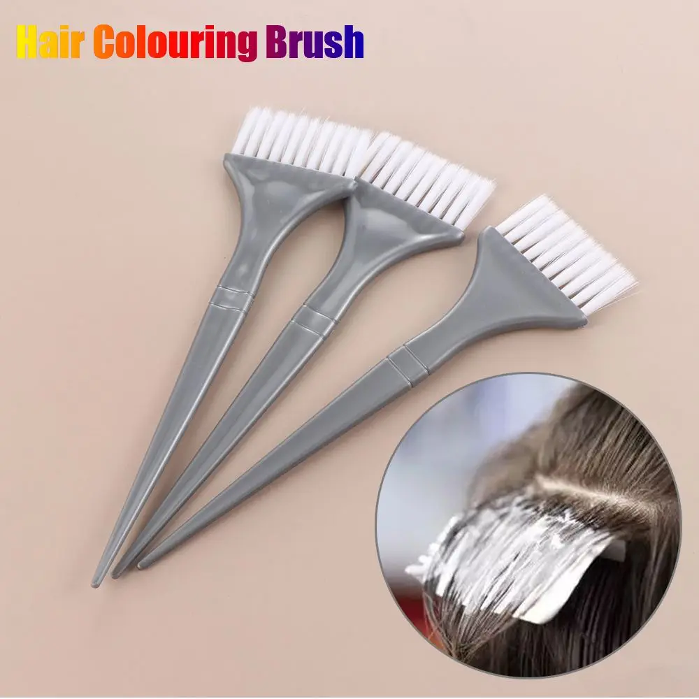 

5 Pack Professional Silver Grey Hair Dye Coloring Brushes Hair Coloring Dyeing Kit Handle Salon Hair Bleach DIY Hair Dyeing Tool