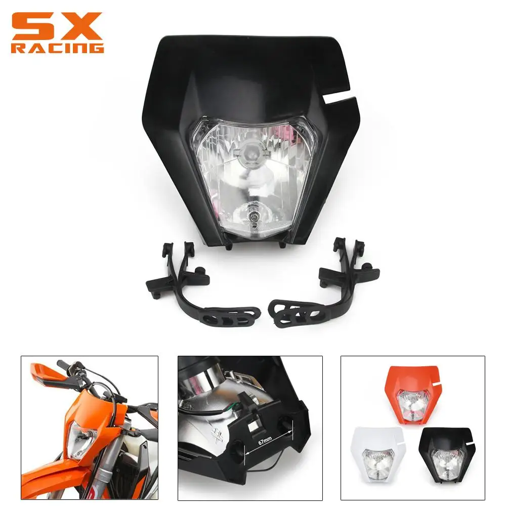 

Motorcycle Headlights Headlamp Head Light Lamp For KTM SX XC SXF XCF XCW EXC EXCF SMR 125 150 200 250 350 300 450 500 530