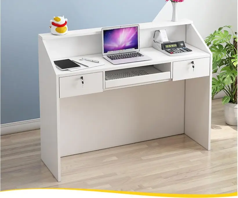 

Modern supermarket small cashier bar company front desk beauty salon shop front desk