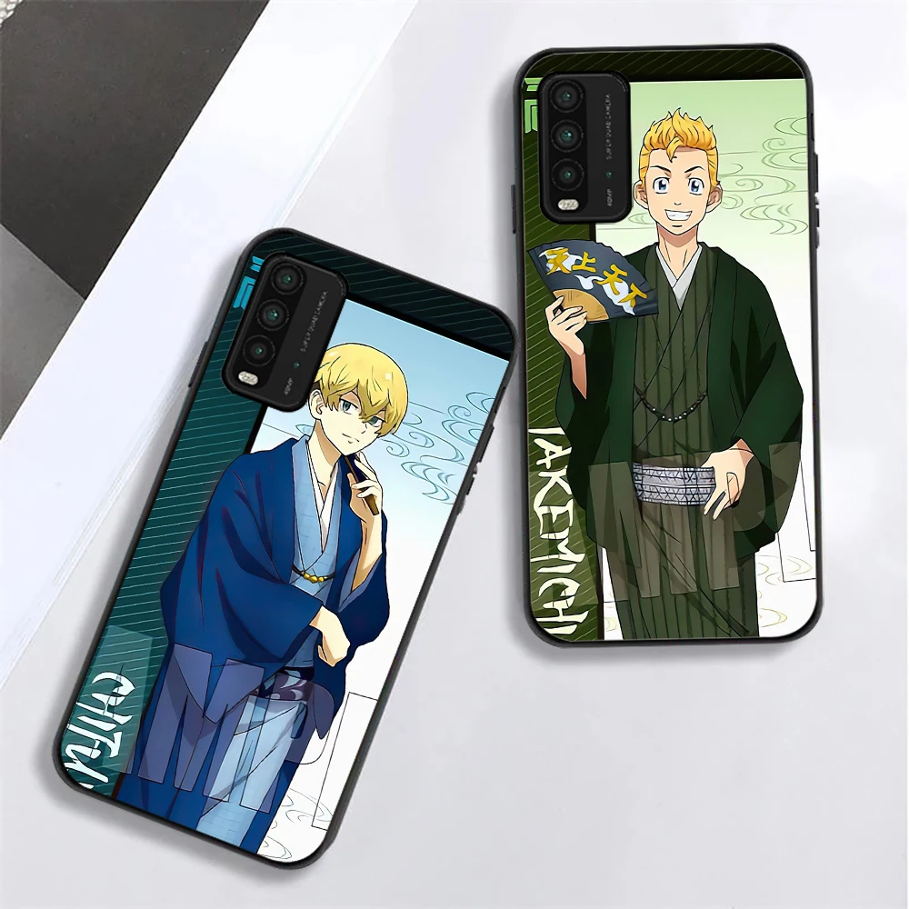

Tokyo Revengers Phone Case For Xiaomi Redmi 9i 9AT 9 9T 9A 9C Note 9 10 Pro Max 5G Funda Soft TPU Carcasa Back Cover Japan Anime