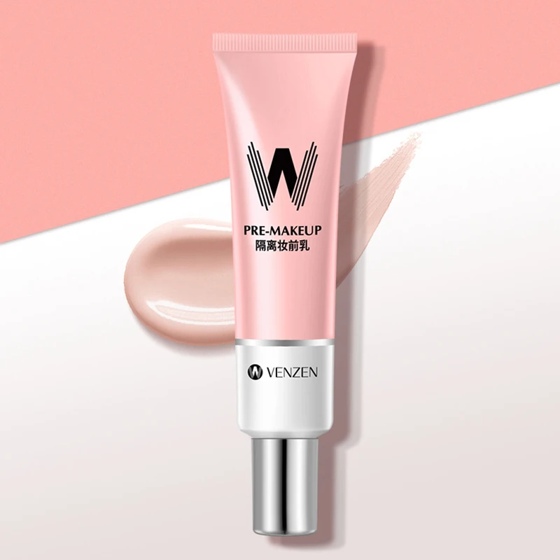30 мл VENZEN W грунтовка Make Up сокращает поры база основа гладкая для осветления лица