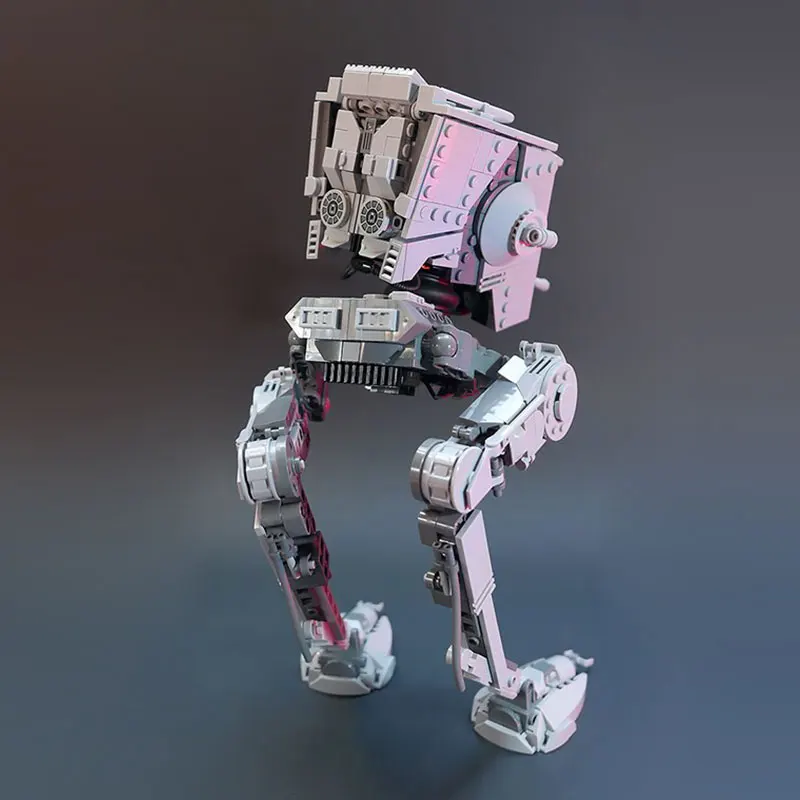 Buildmoc самодельный шарнирный набор ST Walker строительные блоки кирпичи креативные