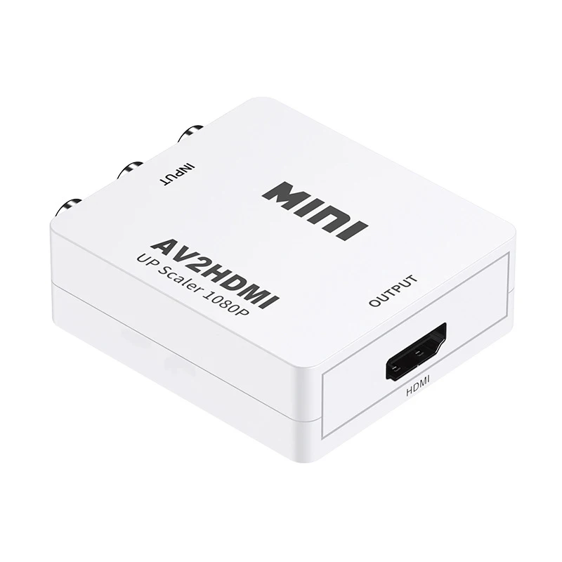 Преобразователь видео из AV в HDMI 1080P Высококачественный композитный аудио HD