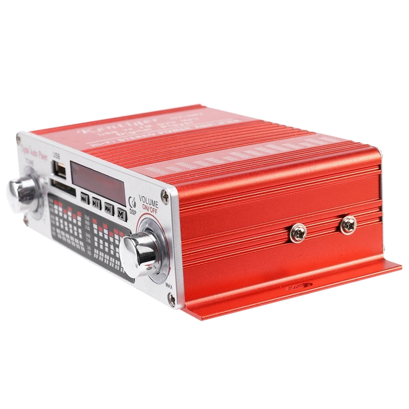 Портативный Hi-Fi цифровой усилитель мощности Kentiger Hy-602 Mini с Fm инфракрасным