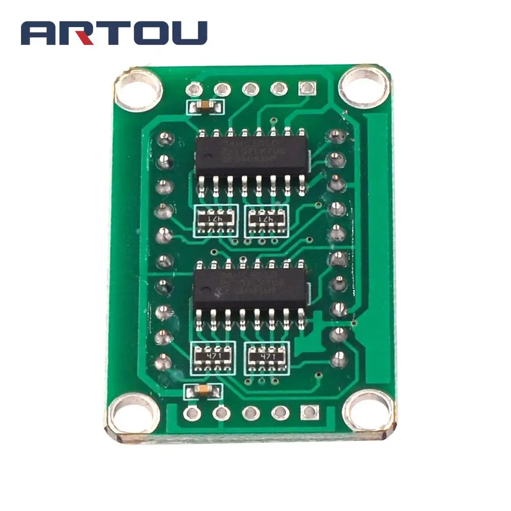 74HC595 Static Driving a 2 Segment Digital Display Module Seamless Can Series 0.5-inch 2-bright Red | Integrated Circuits