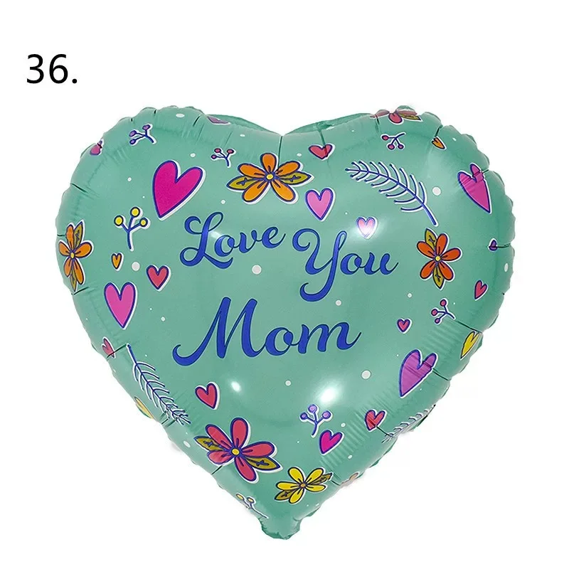 10 шт. фольгированные гелиевые шары в форме сердца 18 дюймов