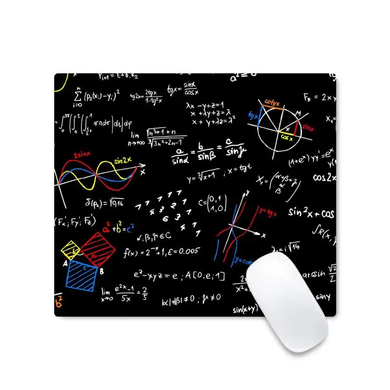 

Mathematical formula Rubber PC Computer Gaming mousepad Desk Protect Game Officework Mat Non-slip Laptop Cushion mousepad