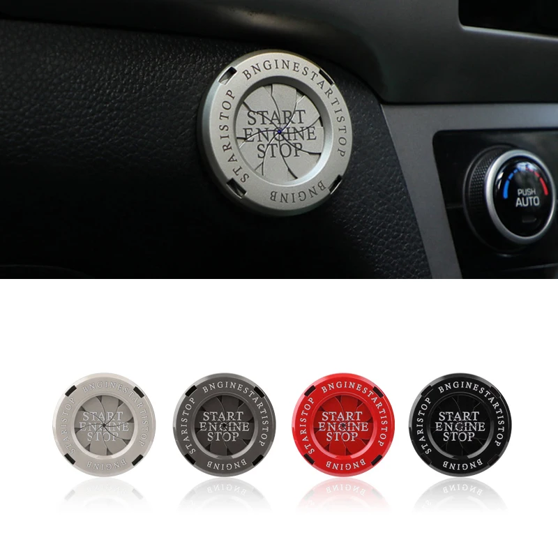 

Защитный чехол из цинкового сплава для кнопки зажигания автомобиля Toyota Nissan Honda Mazda