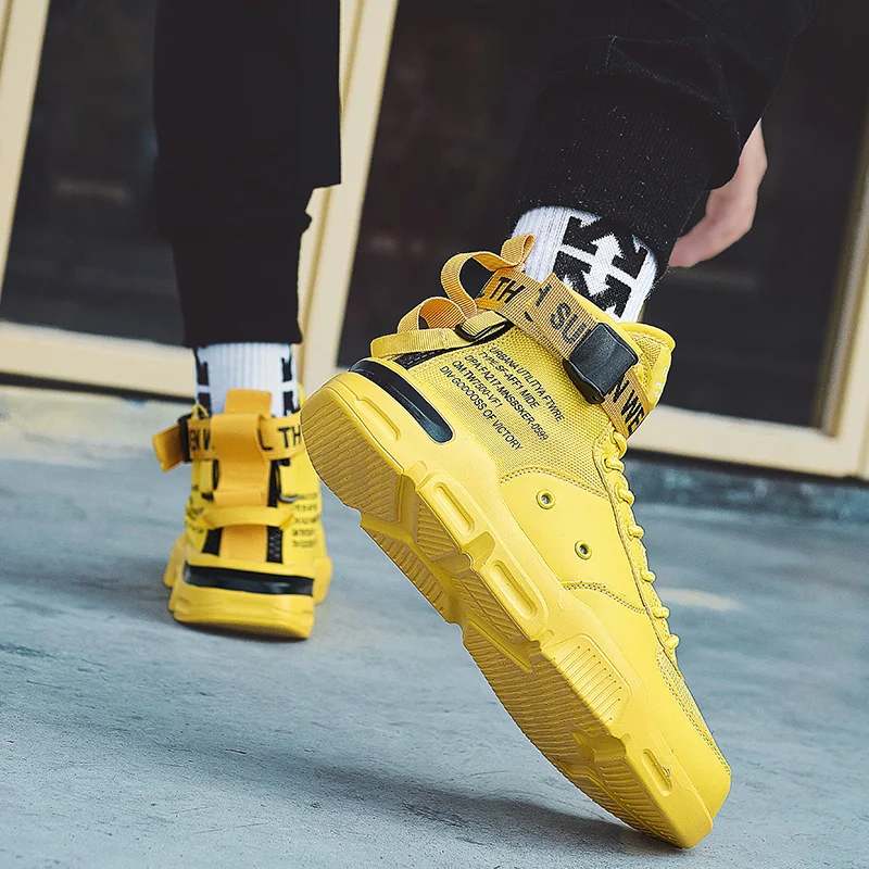 2019 Men Sneakers Outdoor Flyknit Breathable Trend Shoes For Man Loafers New Zapatos Hombre Fashion Lace-up | Обувь