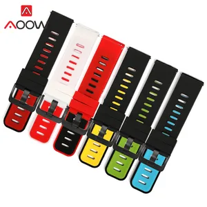 Силиконовый спортивный ремешок для Samsung Galaxy, Huawei Watch GT2, 46 мм, водонепроницаемый, 20 мм, 22 мм