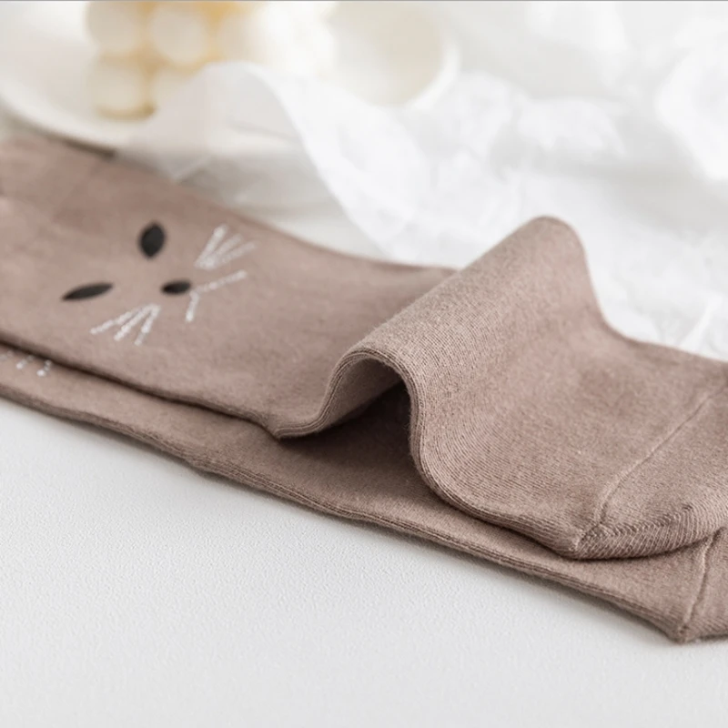 

Kawaii Diamond Cat Socks Women Girls Cotton Harajuku Street Cute Cartoon calcetines de la mujer kobieta skarpety meia chaussette