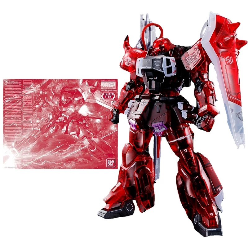 

Bandai Gundam Model Kit Anime Figure MG 1/100 ZGMF-1000 Gunner ZAKU Warrior Genuine Gunpla Anime Action Figure Toys for Children