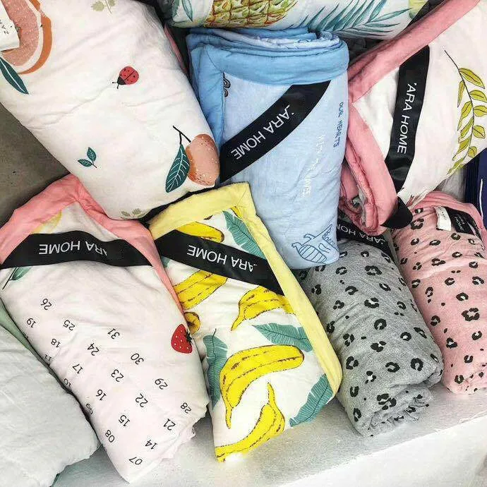 Постельное белье с цветочным принтом лоскутное одеяло ручной работы стеганое