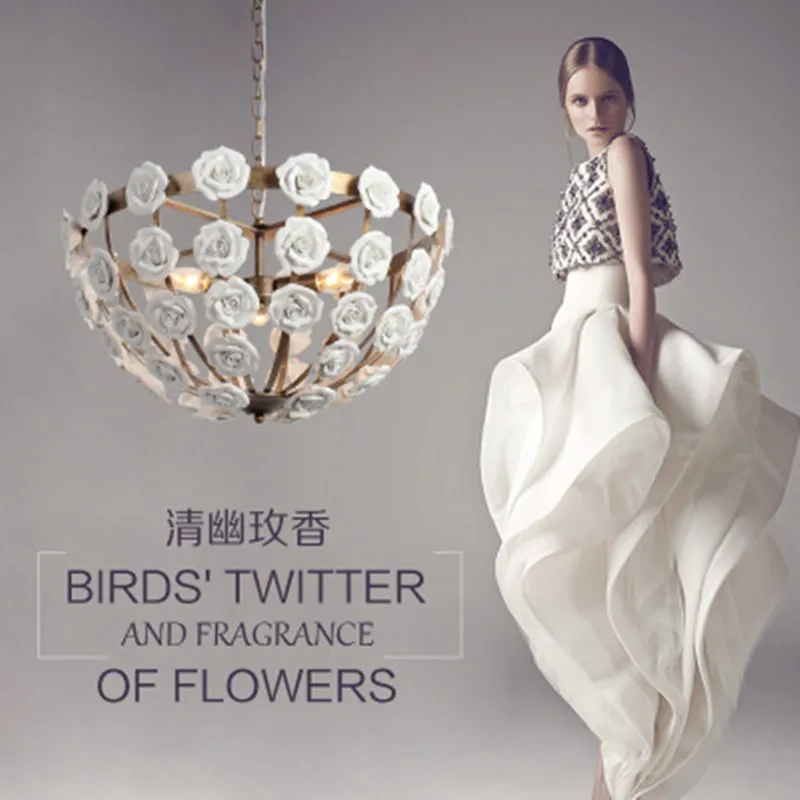 Современный светодиодный подвесные светильники Лофт люстра Керамика подвесной