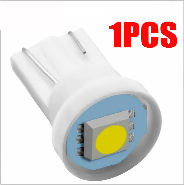 1SMD 1 5050 SMD СВЕТОДИОДНЫЙ T10 W5W 194 168 Белый Авто Интерьер Купол Клин светильник