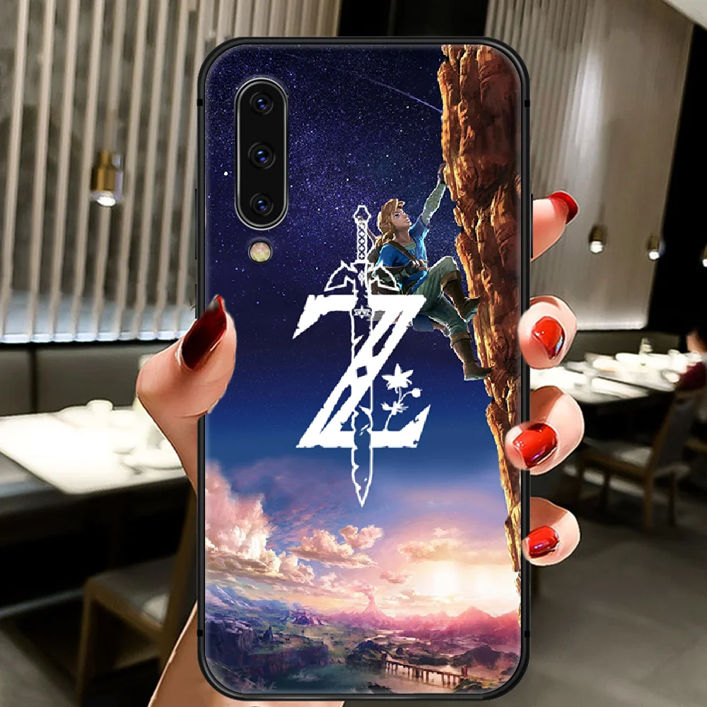 

Legend of Zelda Breath Phone Case Cover For Samsung Galaxy A10 A20 A30 E A40 A50 A51 A70 A71 J 5 6 7 8 S black Hoesjes Tpu Back