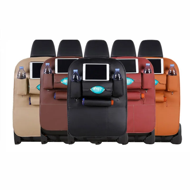 Органайзер на спинку сиденья автомобиля сумка из искусственной кожи для подушек