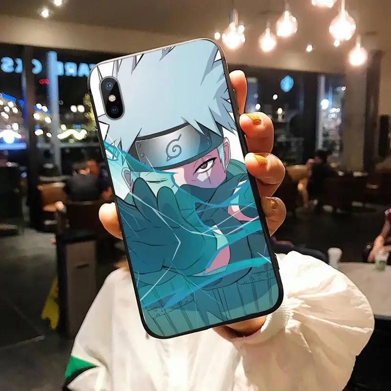 

hot anime Naruto Sasuke funny shell Phone Case for iPhone 11 12 pro XS MAX 8 7 6 6S Plus X 5S SE 2020 XR