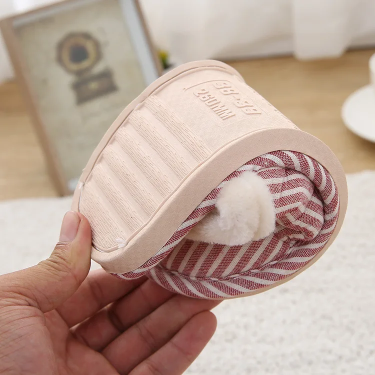 Новинка сезон осень зима пара хлопковых тапочек домашние тапочки на толстой