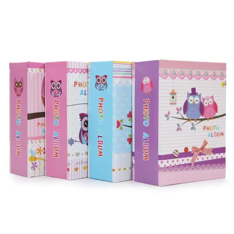 Чехол для фотоальбома с изображением совы 100 листов|Фотоальбомы| |