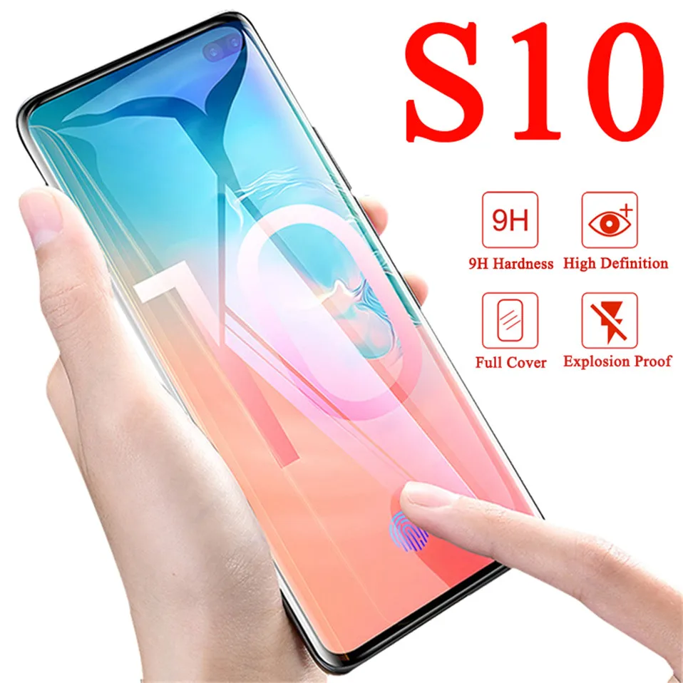 Защитное стекло для samsung Galaxy S 10 Plus S10E Защита экрана для Samsumg s10E светильник S 10 5G 10S S10Plus Glas