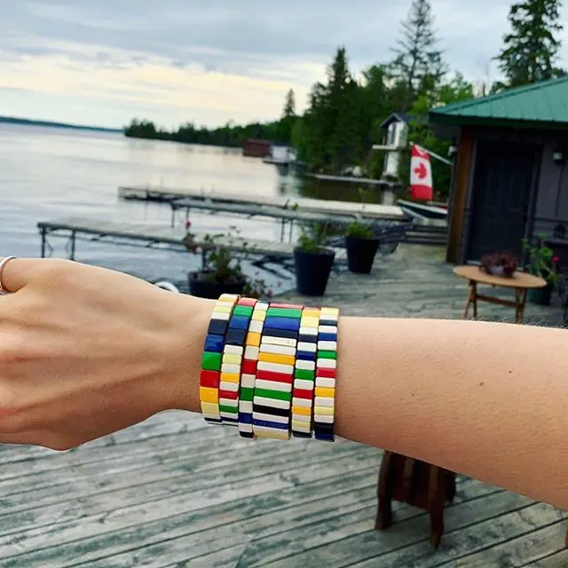 Женский силиконовый браслет в стиле ретро bracciali uomo tiffanyco pulseiras masculina красный |