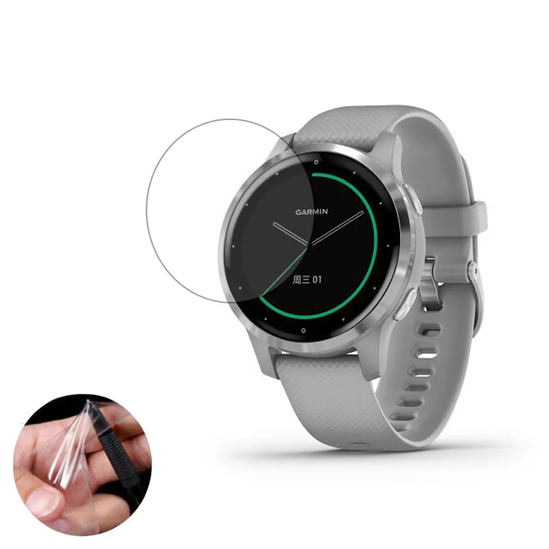 Мягкая прозрачная защитная пленка для Garmin Vivoactive 4/4S GarminActive S Watch Vivoactive4 крышка