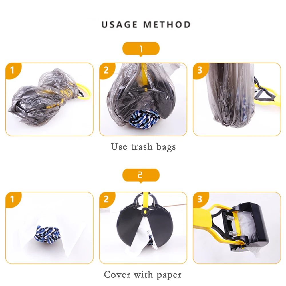 Переносная Щетка для собак с длинной ручкой подбородок совок уборки животных