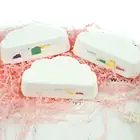 Разноцветные Бомбочки для ванн с мыльными облаками, горячая Распродажа, для очистки кожи тела, увлажняющий, отшелушивающий