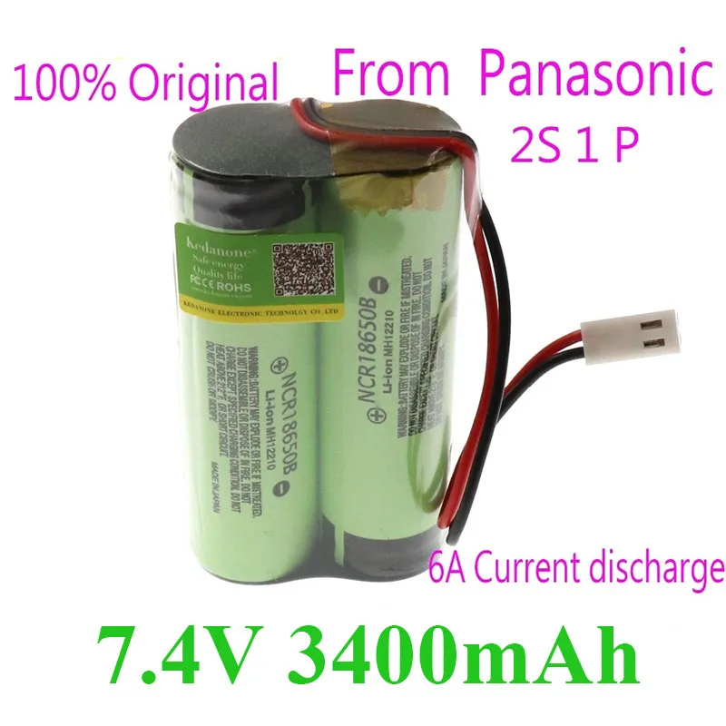

18650 Lithium Battery 3400mAh 7.4 V / 8.4 V 100% Original Rechargeable Battery Pack Megaphone Speaker Protection Board