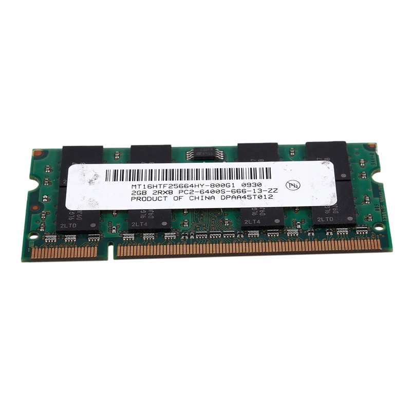 Память RAM SO-DIMM для ноутбука 2 Гб DDR2 PC2-6400 800 МГц 200Pin 1 8 в |