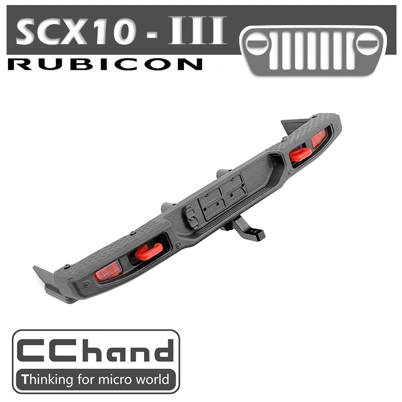 CCHand защита заднего бампера для AXIAL SCX10 III JEEP 1/10 rc автозапчасти|Детали и аксессуары|