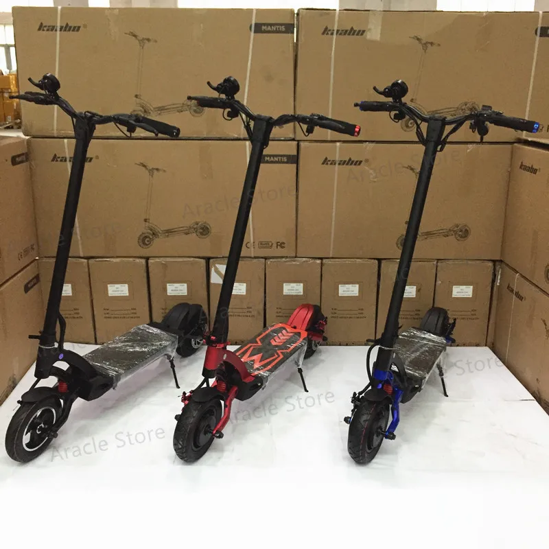 Скутер kaabo mantis 10 2021 Вт одномоторный двухколесный 48 В 13 А · ч 800 дюймов | Спорт и