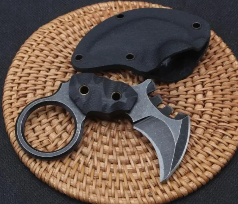 Фото The One Doomsday Devil Mini Claw Karambit нож тактическое карманное фиксированное лезвие для охоты