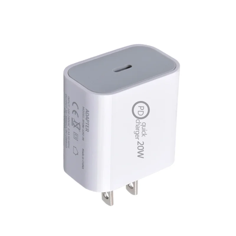 

US standard 20W Wall Travel Charger fast charging plug adapter for iPhone