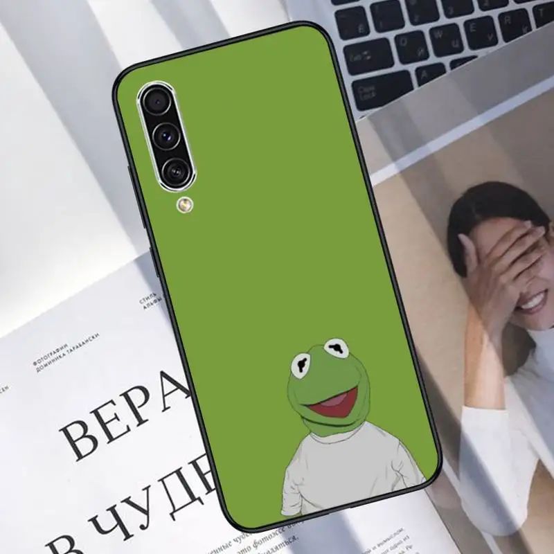 

Funny The Frog Pepe Face Cry Happy Phone Case For Samsung A20 A30 30s A40 A7 2018 J2 J7 prime J4 Plus S5 Note 9 10 Plus
