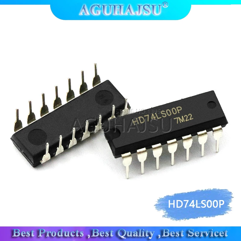 10 шт. новый и оригинальный IC HD74LS00P DIP14 HD74LS00 DIP SN74LS00N 74LS00 SN74LS00 DIP-14 | Электронные