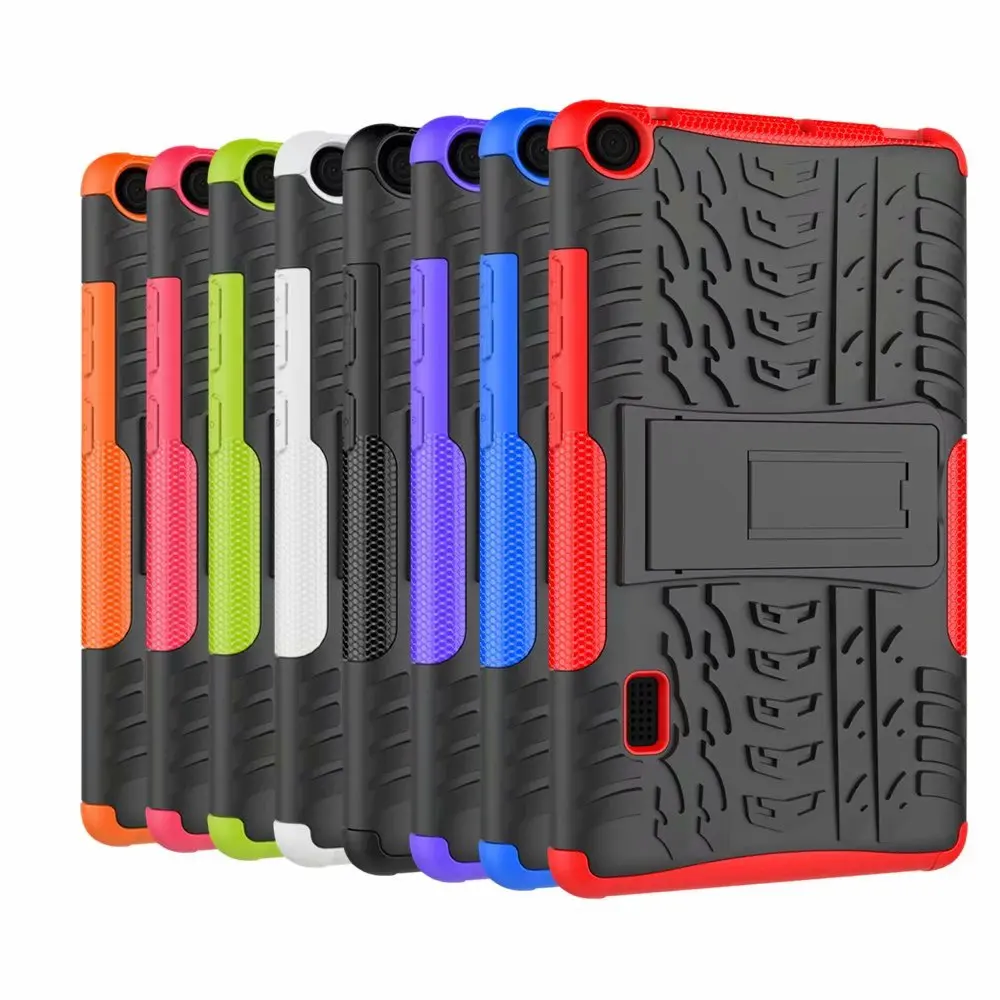Бронированный чехол противоударный Прочная подставка для huawei MediaPad T3 8 &quotвысокое