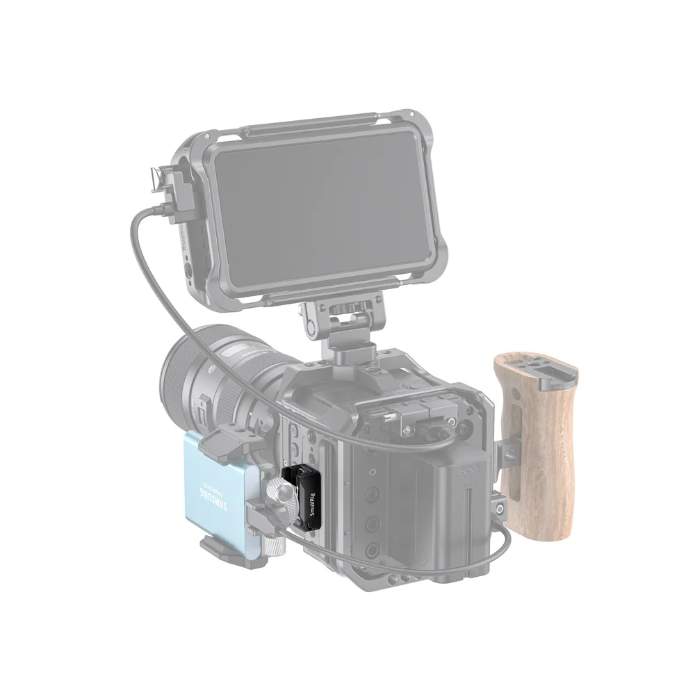 SmallRig Адаптер для крепления холодного башмака с защитной кнопкой быстросъемная