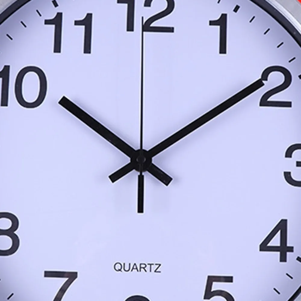 Дизайнерские регулируемые часы с иглой белые черные серебристые кварцевые