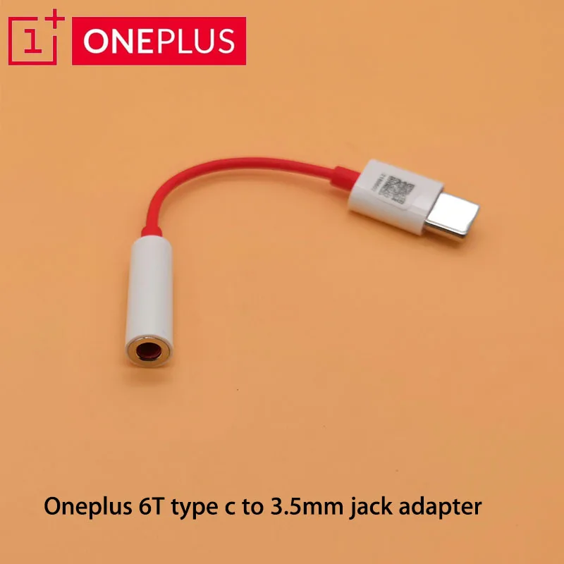 Оригинальный адаптер для наушников oneplus 8 7 pro 7t 6t Тип C на 3 5 мм Aux аудио one plus usb c