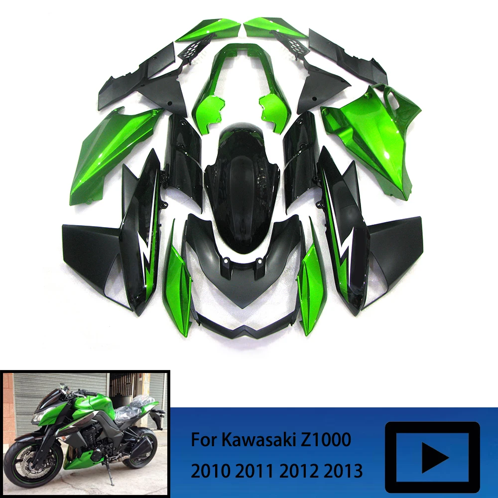 

Комплект обтекателей для мотоциклов Kawasaki Z1000 2010-2013 из АБС-пластика, z1000 10-13, защитная оболочка для корпуса, обтекатель