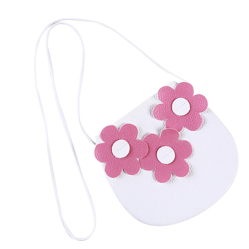 Изысканная мини сумка мессенджер для маленьких девочек с милыми цветами из