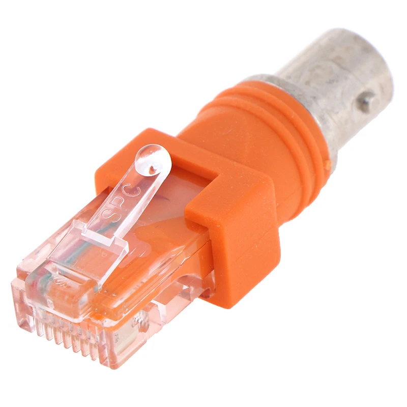1 шт. BNC Female to RJ45 Male коаксиальный переходник | Электроника