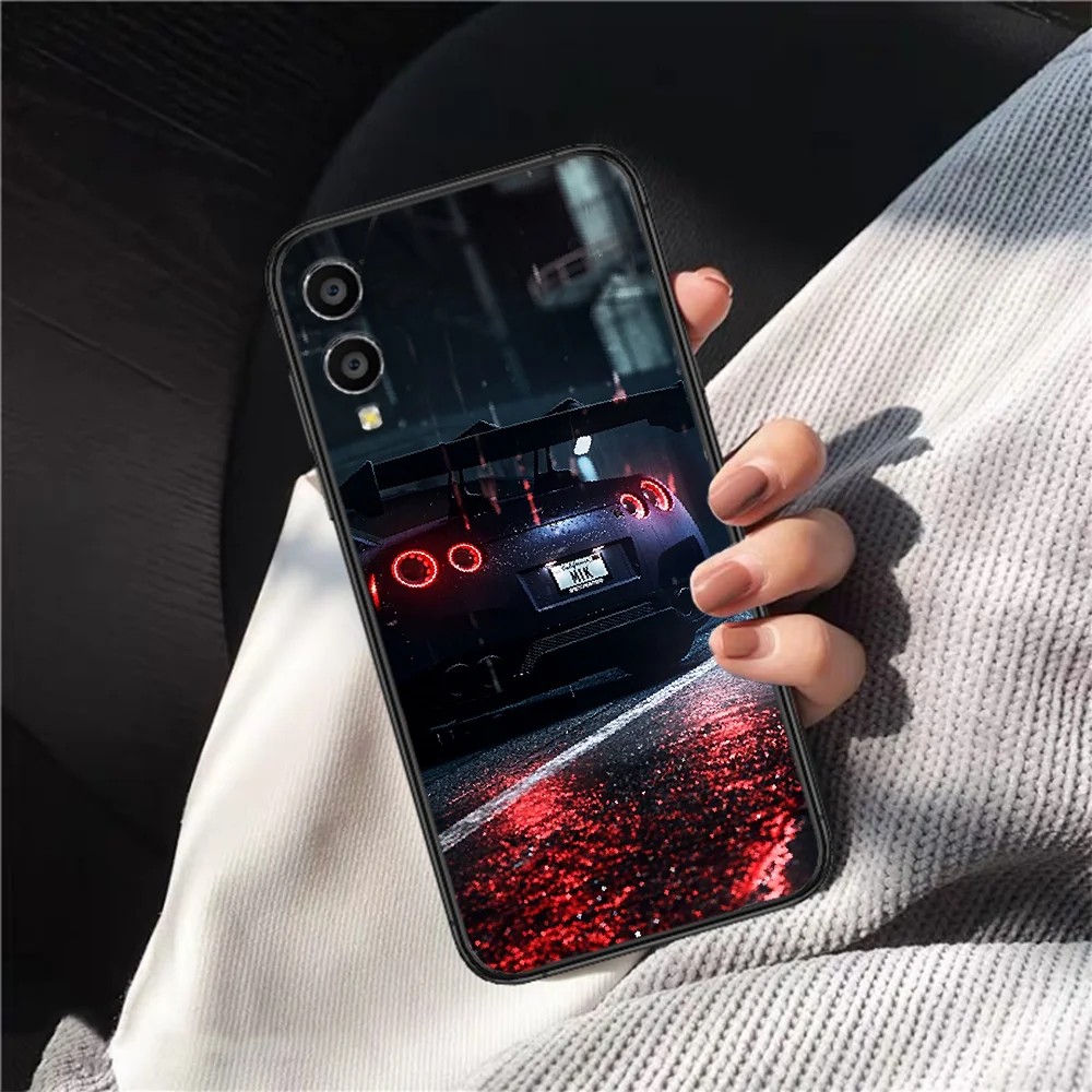 

GTR Super Car Phone Case For HUAWEI Honor 6 7 8 A S 9 X Mate 10 20 30 i Lite Pro Y7 2019 black Prime Pretty Hoesjes Trend