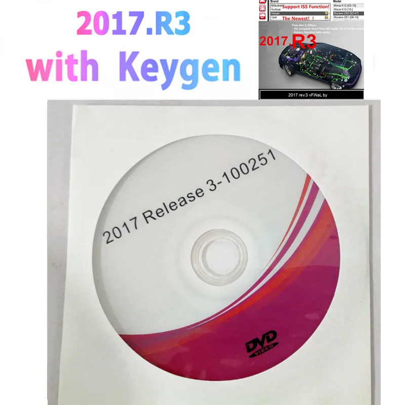 Лучший диагностический интерфейс V3 для vdijk Pro 2017.R3 keygen V3.0 OBD2 инструмент