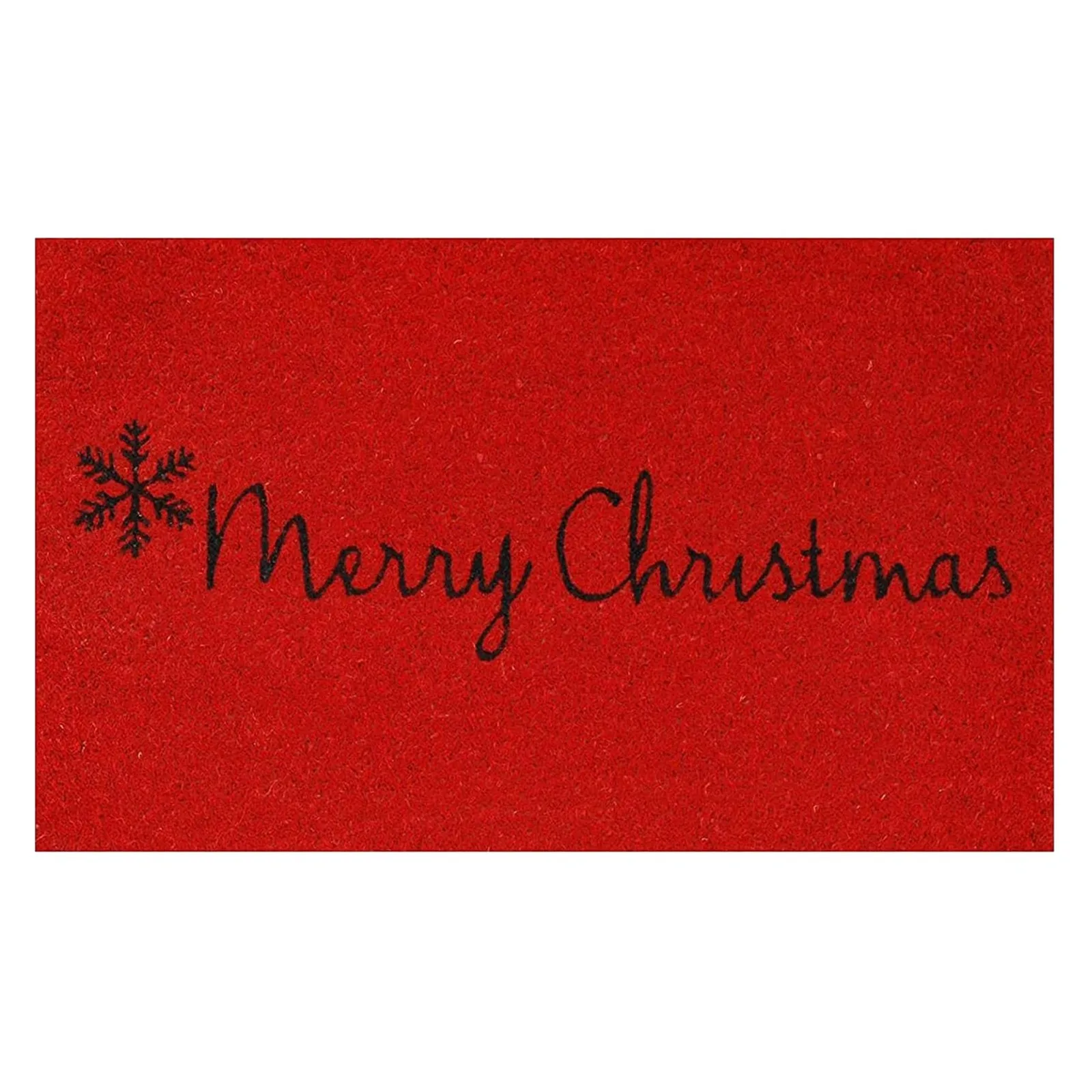 Напольный коврик фланелевый не скользящий для входной двери с надписью