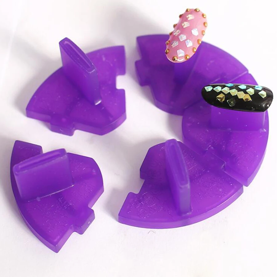 LuckForever 1 Набор стенд для ногтей рамка Инструменты Накладные ногти держатель