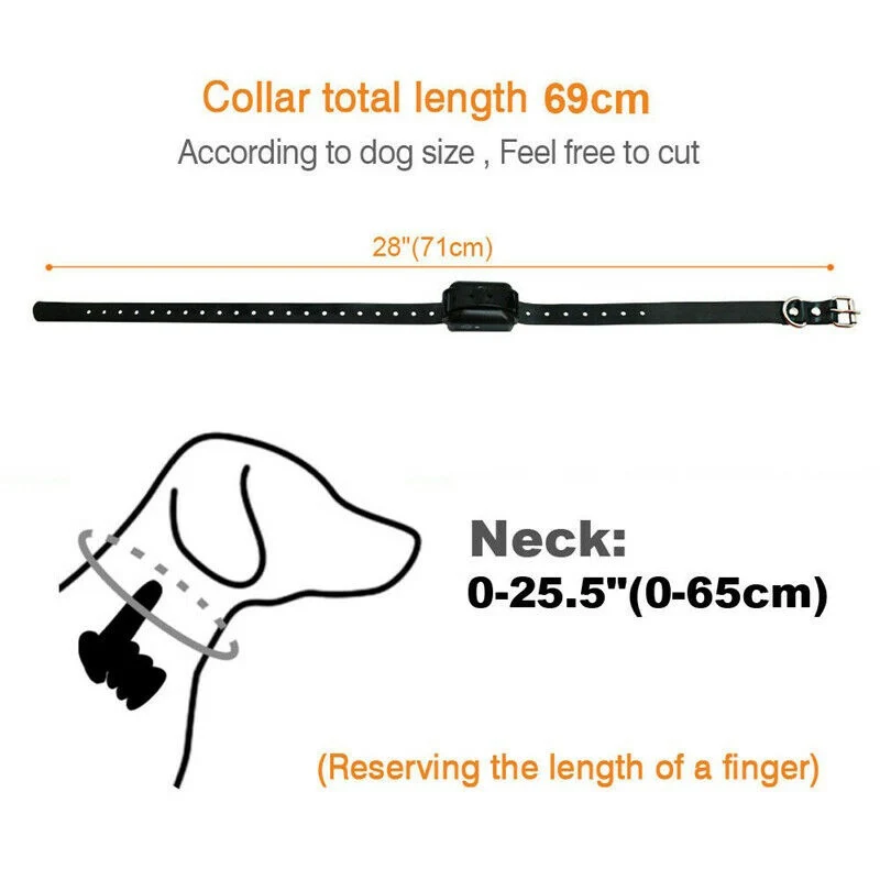 

3 in 1 Wireless Electric Dog Pet Fence Containment System Transmitter Collar for 1 Dogs US Plug